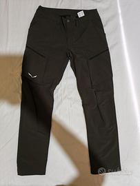 Pantaloni salewa durastretch colore verde oliva