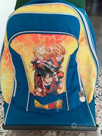 zaino scuola dragon ball