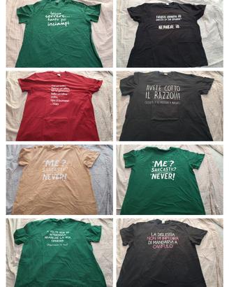 T-shirt sarcastiche/ divertenti tg.XXL Pack 4