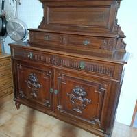 Credenza Antica Fine '800 in Legno Massello