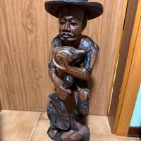 Scultura africana in legno