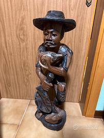 Scultura africana in legno