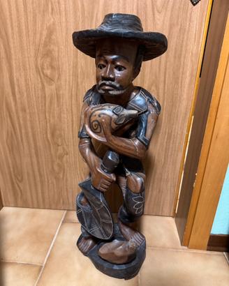 Scultura africana in legno