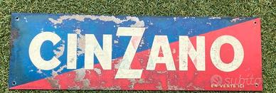 Targa CINZANO originale