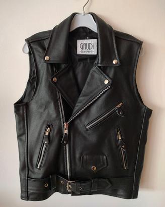 Giubbotto ac/dc chiodo Angus Young vintage rock