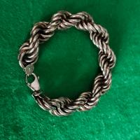 bracciale in argento 925 Tibet anni 1960.
