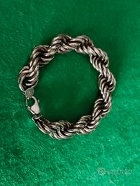 bracciale in argento 925 Tibet anni 1960.