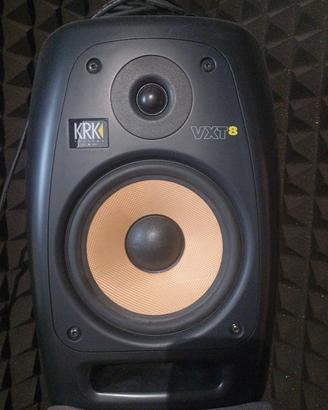 monitor coppia casse audio krk vxt 8 trattabile 
