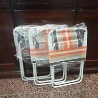 Sedie pieghievoli pic nic  Vintage 