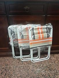 Sedie pieghievoli pic nic  Vintage 