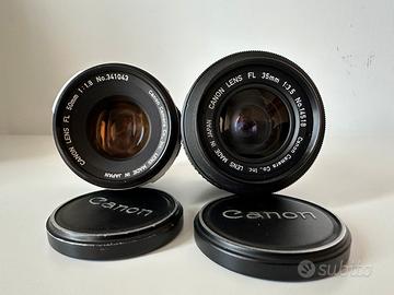 Obiettivi Canon FL (50mm - 35mm)