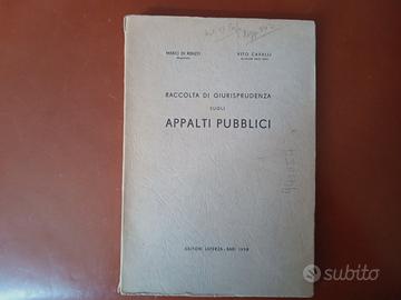 Raccolta di giurisprudenza sugli Appalti pubblici 