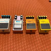 Pedaliera grunge Boss Ibanez rarità