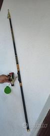 Canna da pesca Triana Magic Light+mulinello Daiwa