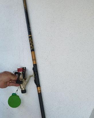 Canna da pesca Triana Magic Light+mulinello Daiwa