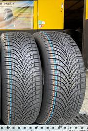 2 Gomme Dunlop 205/55R17 95V 4 Stagioni 85%Residui
