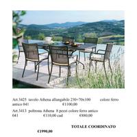 Tavolo Athena- EMU giardino