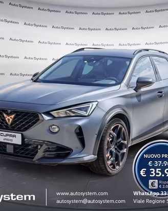 CUPRA Formentor 2.5 tsi VZ5 4drive 390cv dsg