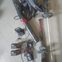 kit attrezzatura a batteria 