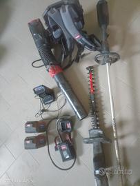 kit attrezzatura a batteria 