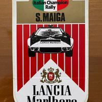 Sergio Maiga Lancia Stratos HF 1973 rally