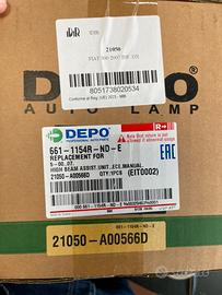 Fanale inferiore luce diurna desto Fiat 500 2007