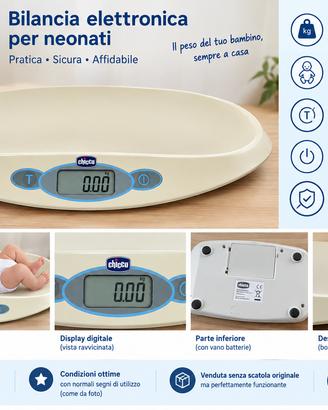 Bilancia elettronica Chicco per neonati perfetta