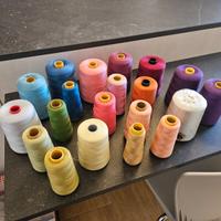 20 Bobine filo per cucire