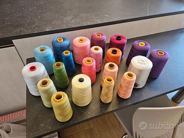 20 Bobine filo per cucire