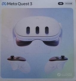 Meta quest 3 da 512Gb 4k