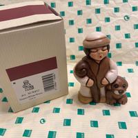 Pastore con cane presepe classico