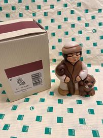 Pastore con cane presepe classico