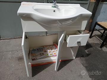 Lavandino con Mobile Bianco