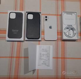 Iphone 12 mini bianco 128gb