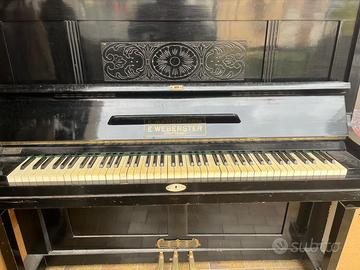 Pianoforte verticale E. Webster Stuttgard