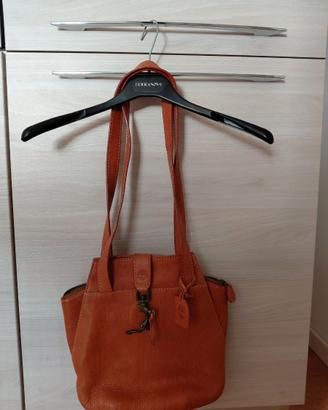 Borsa a spalla Timberland in vera pelle