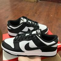 Nike Dunk Low Retro White Black Pand 42