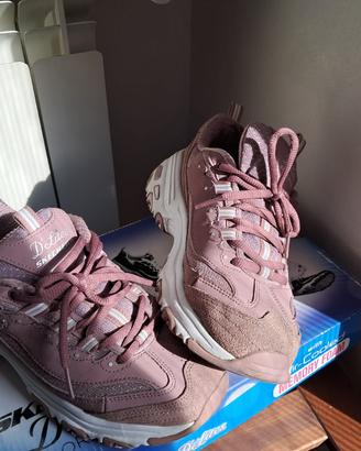 Sneakers Skechers D'Lites Polka Nite "Mauve" - 39