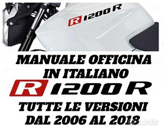 Manuale Officina ITA BMW R 1200 R 2006 al 2018