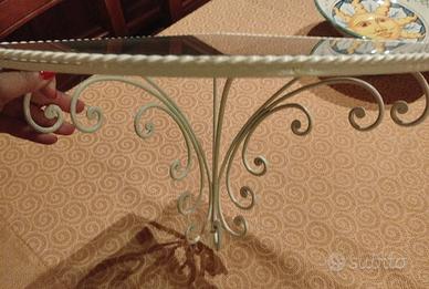 Mensola in ferro battuto 