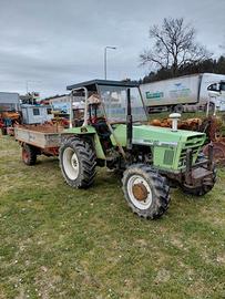 trattore agriful 60 con rimorchio traz.