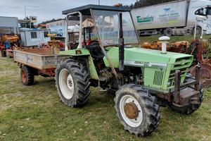 trattore agriful 60 con rimorchio traz.