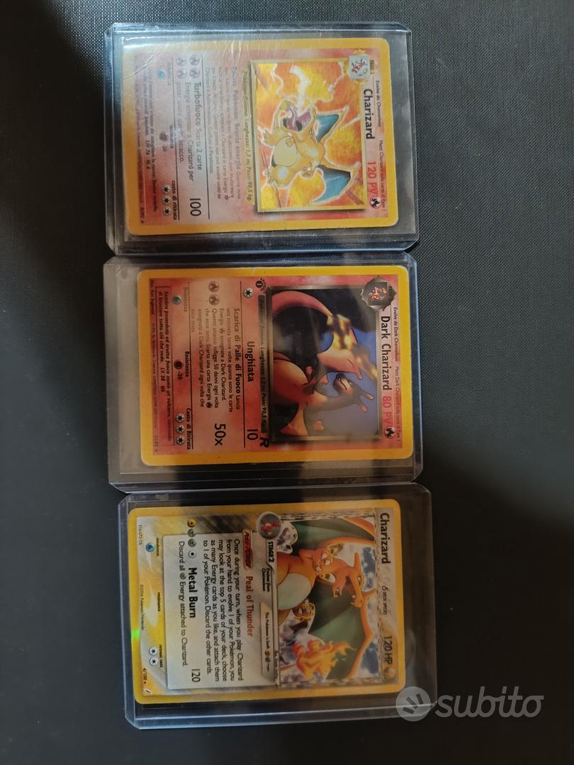 Charizard set base, dark Charizard+ Charizard del - Collezionismo In ...