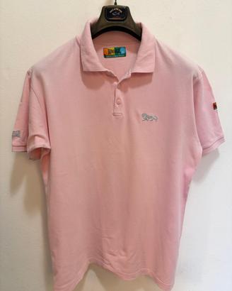 Lonsdale polo rosa chiaro XL uomo