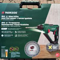 Nuovo! Trapano battente batteria Parkside GARANZ