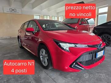 Toyota Corolla SW AUTOCARRO 4 posti VAN N1 1.8h Bu