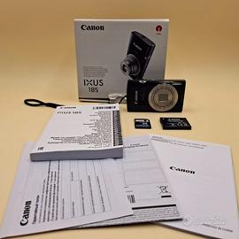 Canon IXUS 185 Nera Fotocamera Digitale 20MP Zoom