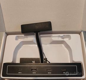 HUB USB per Tesla model 3 Tunnel Centrale Tipo C