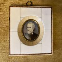 Miniatura dipinta Giuseppe Verdi