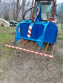 Forcone posteriore con trattenitore rami